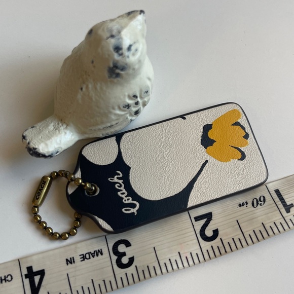 COACH Fob Bag Charm Keychain Hang Tag - Picture 3 of 3